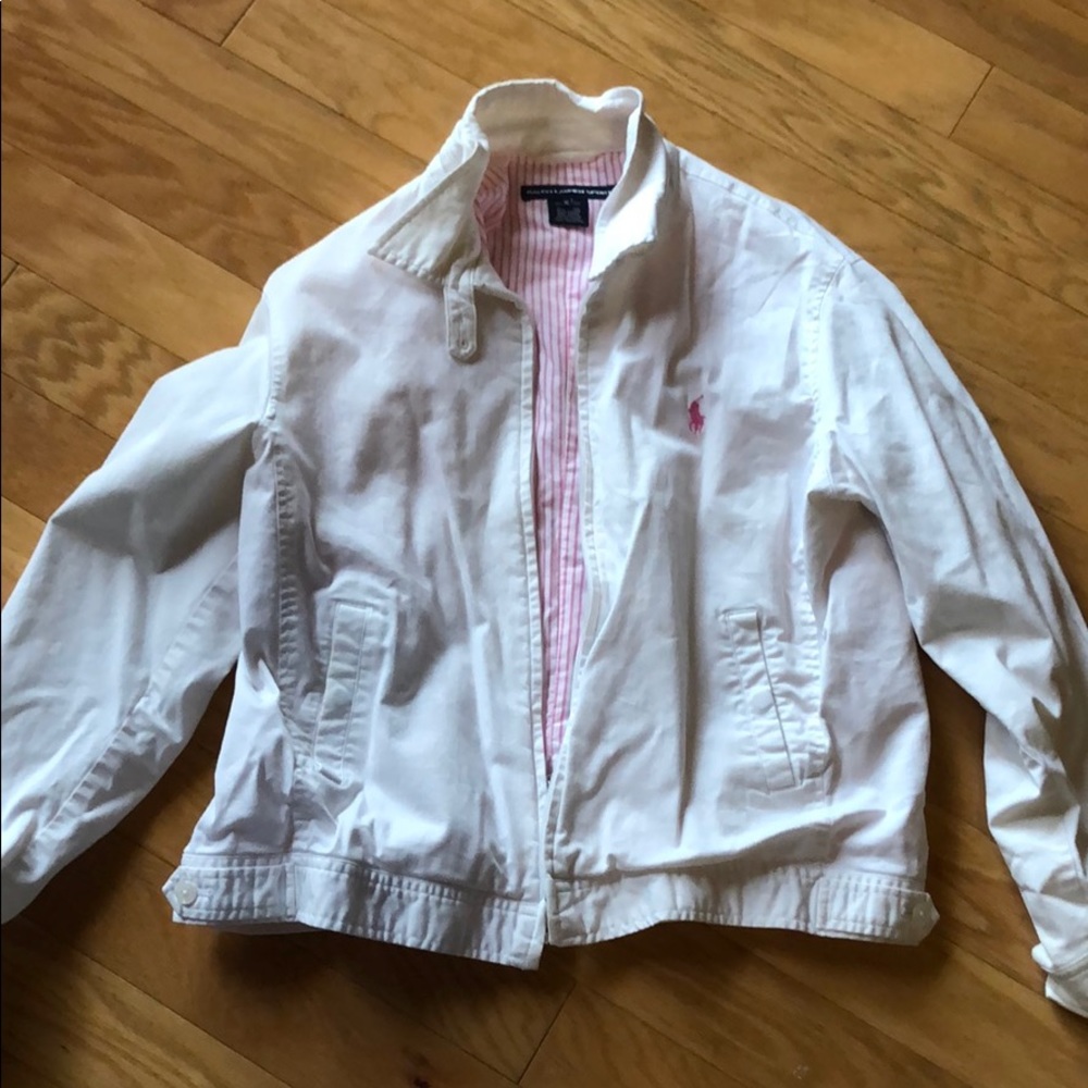 Ralph Lauren white jacket